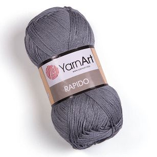 Włóczka Rapido color 680 popiel stalowy