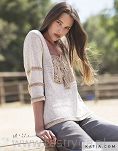Włóczka Linen kolor 1 biały - 8