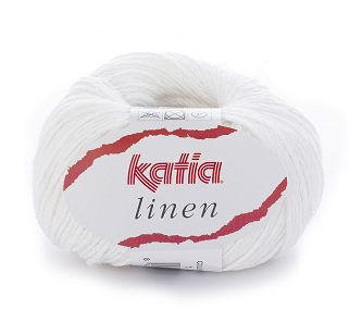 Włóczka Linen kolor 1 biały
