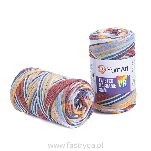Twisted Macrame 3 mm  VR   925