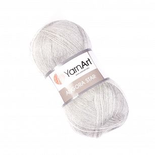 Angora Star 282 jasny popiel