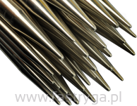 Druty metalowe krótkie 10 cm TWIST do łączenia nr. 6,5mm - 2