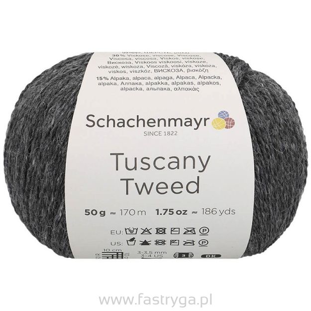 Tuscany Tweed kolor 97  grafit