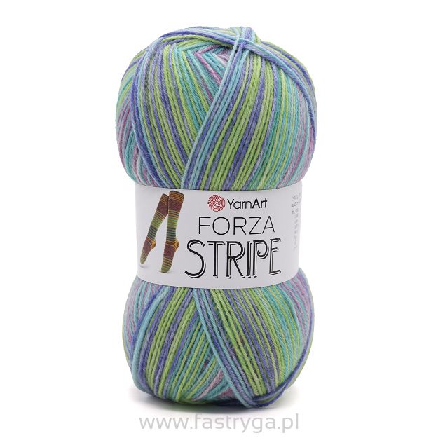 włóczka Forza Stripe kolor 2804