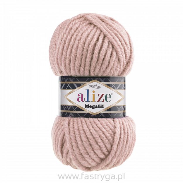 Megafil  161 pudrowy róż
