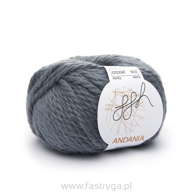Andania  016 stalowy popiel