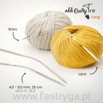 Druty do skarpet Addi Crasy Trio Long  5,5 mm - 5