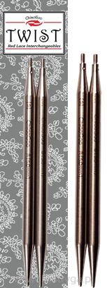 Druty metalowe krótkie 10 cm TWIST do łączenia nr. 6,5