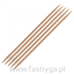 Druty pończosznicze  bukowe  5,5 mm - 2