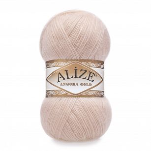 Włóczka Angora Gold kolor 404 pudrowy