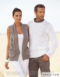Włóczka Linen kolor 12 zieleń oliwka - 7