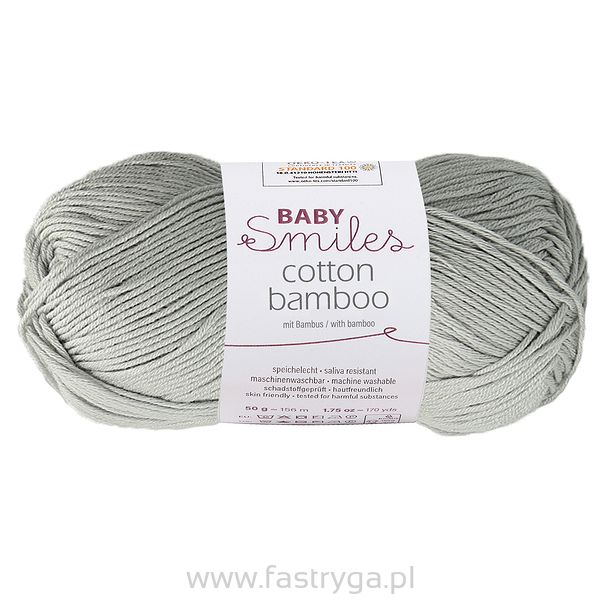 Cotton Bamboo 1090 jasny popiel