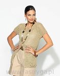 Włóczka Linen kolor 26 miodowy - 2
