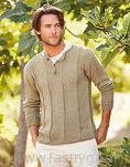 Włóczka Linen kolor 26 miodowy - 5