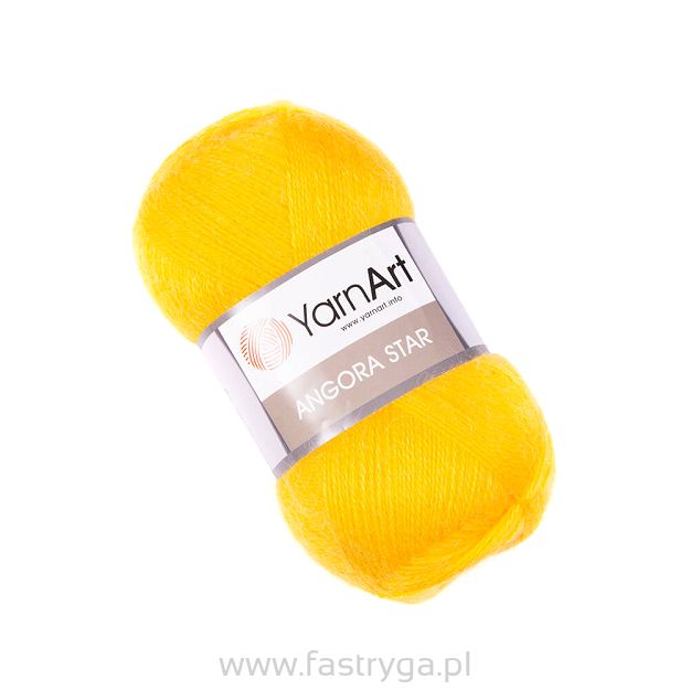 Angora Star 3006 żółty słoneczny