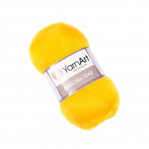 Angora Star 3006 żółty słoneczny