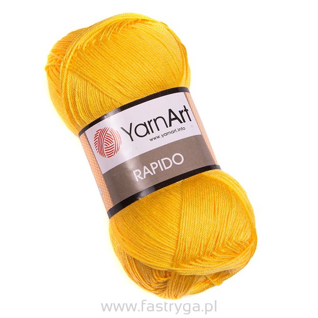 Włóczka Rapido color 690 żółty słoneczny