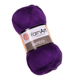 Włóczka Rapido color 682 fiolet