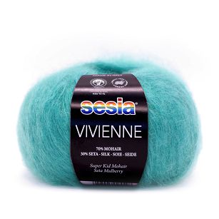 Vivienne   496 ciemny turkus zielone tonacje