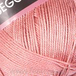 Włóczka 100% bawełny Begonia kolor 4105 róż pudrowy - 2