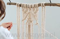 Macrame Rope 5 mm.  750 czarny - 2