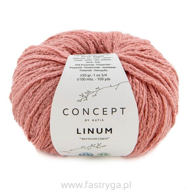 Linum  60 róż pastelowy