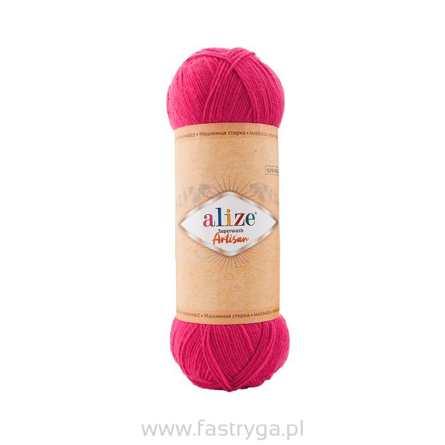 Włóczka Superwash Artisan 798 fuksja