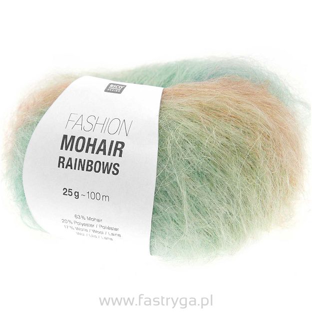Fashion Mohair Rainbow   01