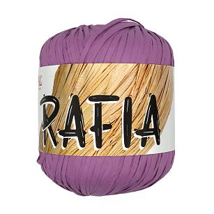 Włóczka Rafia fioletowa 988