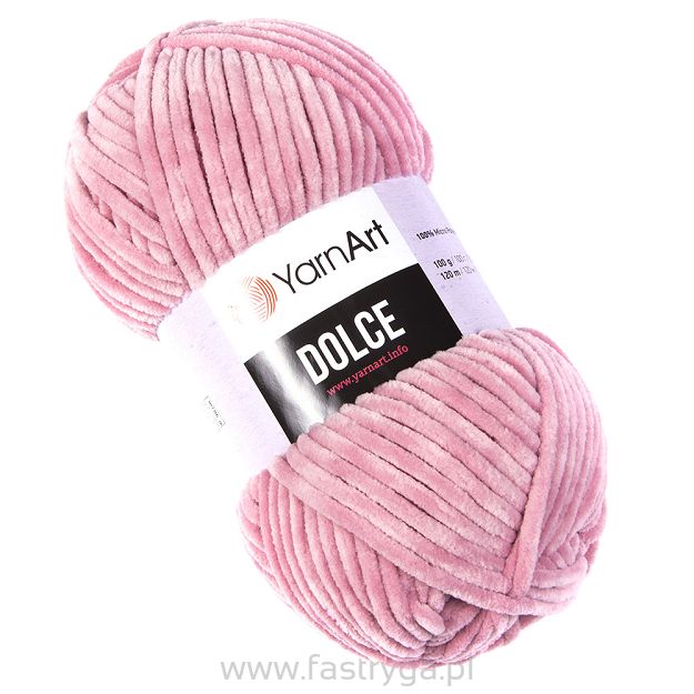 Włóczka szenilowa YarnArt Dolce 769 róż pudrowy