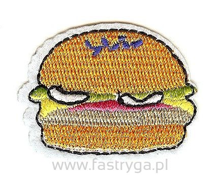 Naszywka na ubrania Hamburger