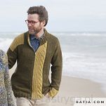 Merino Aran Natur jeans 307 - 4