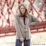 Merino Aran Natur jeans 307 - 8