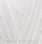 Włóczka Alize Cotton Gold 55 biały - 3