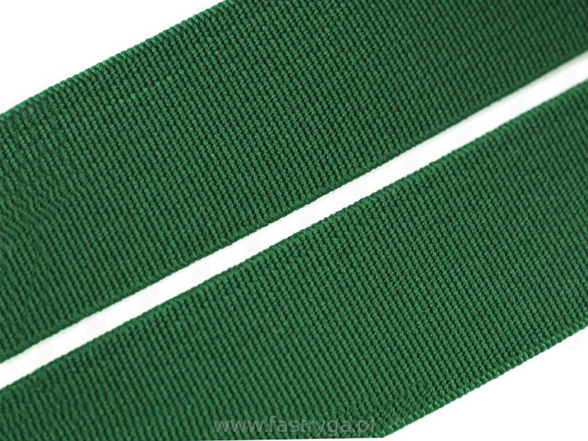 Guma płaska 20 mm  zielona