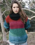 Love Wool kolor 121 granat - 8