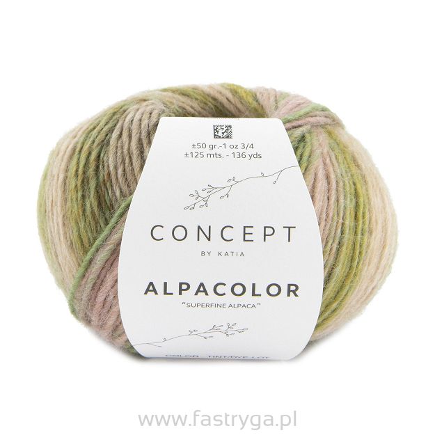 Włóczka Alpacolor kolor 101