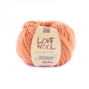  Love Wool kolor 130 ciemny łosoś