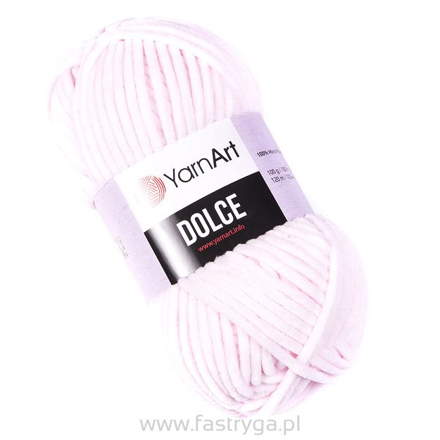 Włóczka szenilowa YarnArt Dolce 781 jasny róż
