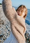 Włóczka Natural Alpaca Pelo  kolor 004 ciemny poliel - 4