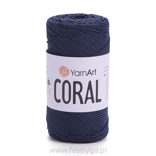 Sznurek Coral 1910 granatowy