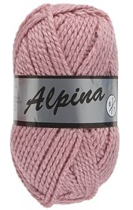 Włóczka Lammy Alpina 6 kolor 020 pudrowy róż wełna z akrylem