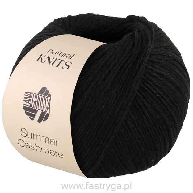 Summer Cashmere  18 czarny