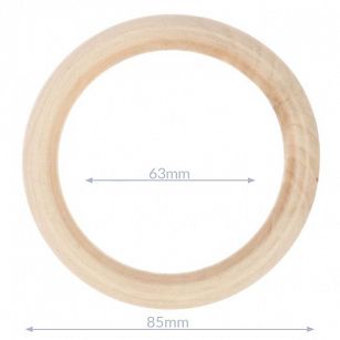 Kółka drewniane 8 cm