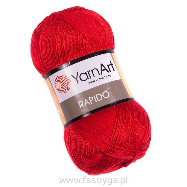 Włóczka Rapido color 693 czerwony