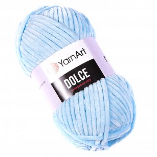 Włóczka szenilowa YarnArt Dolce 749 błękit