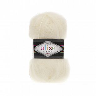 Alize Mohair Classic 01 ecru