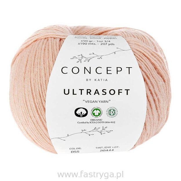 Ultrasoft  55 pastelowy róż