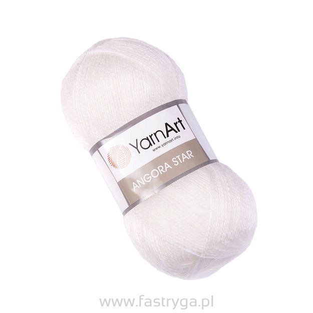 Angora Star  501 biały
