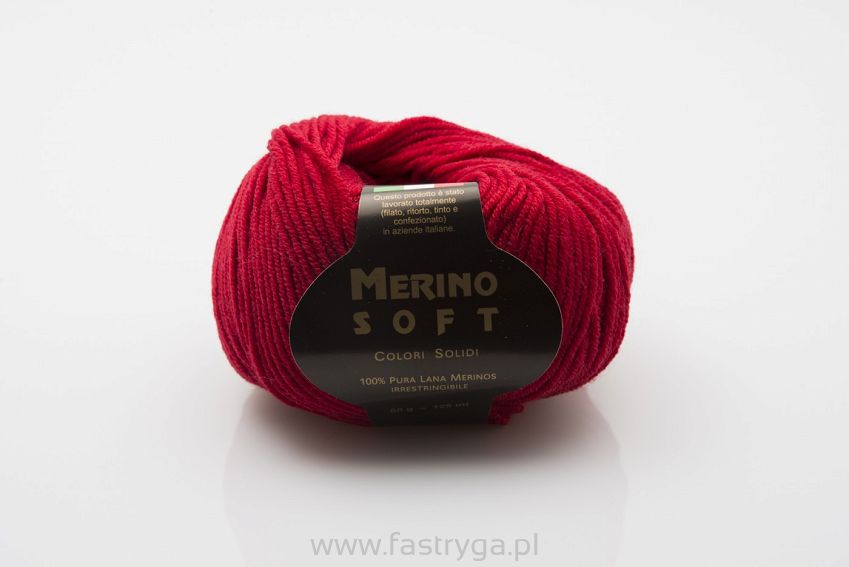 Rial Filati Merino soft 118 czerwień